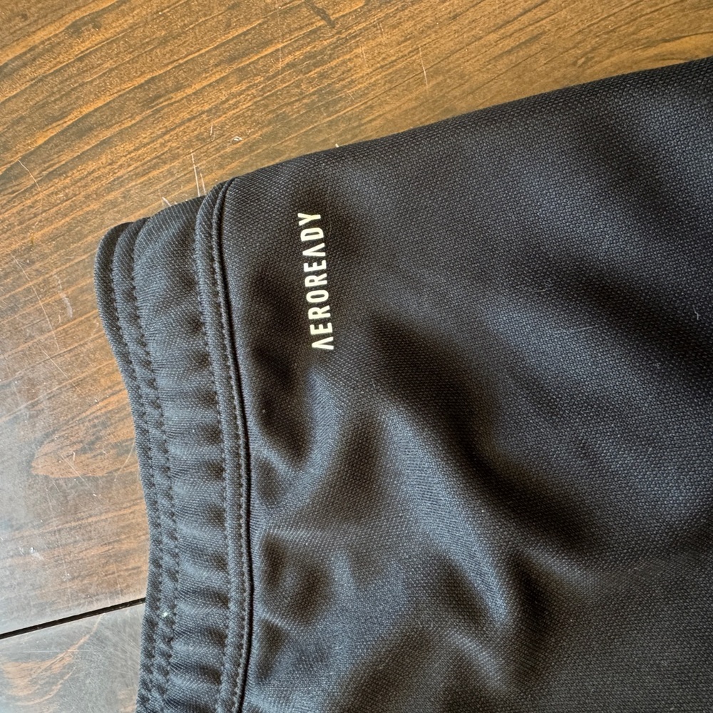 Adidas Black and White Sweatpants with Signature Stripes - Picture 5 of 8
